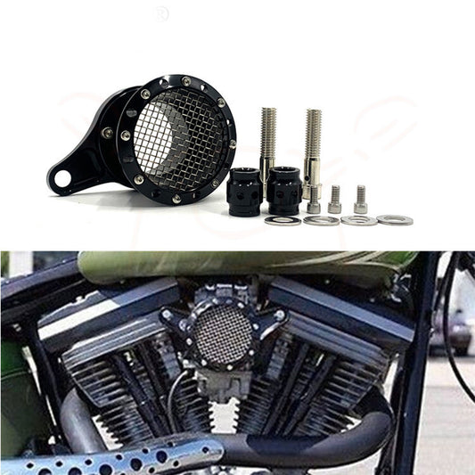 Motorcycle Accessories CNC Retro Horn Air Filter for Harley Xl883/1200 1991-2014