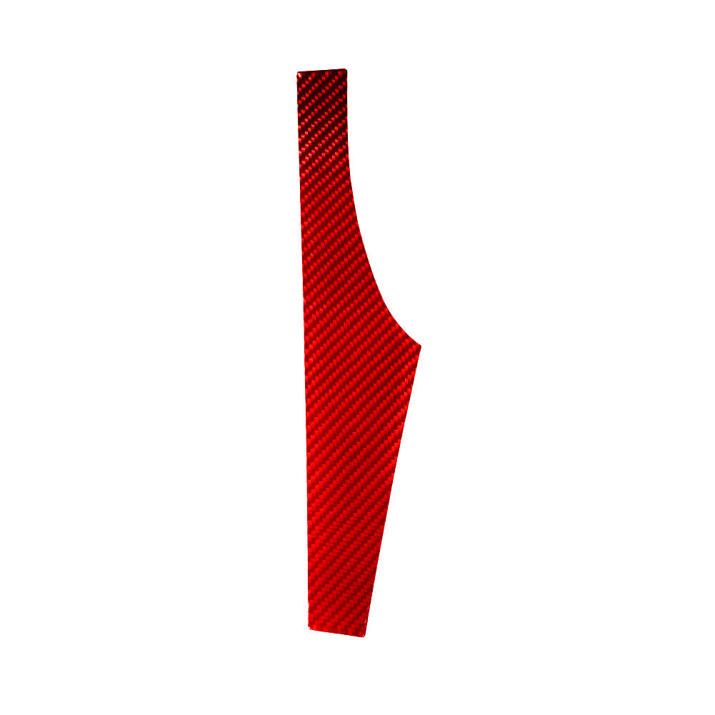 Red Carbon Fiber Driver Side Door Panel Cover for Hyundai for Veloster JS 2019-2022