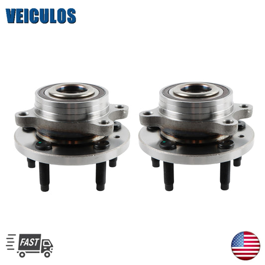 2X Front Wheel Hub  Bearings for 2013-2019 for Ford Taurus Flex for Lincoln MKS MKT