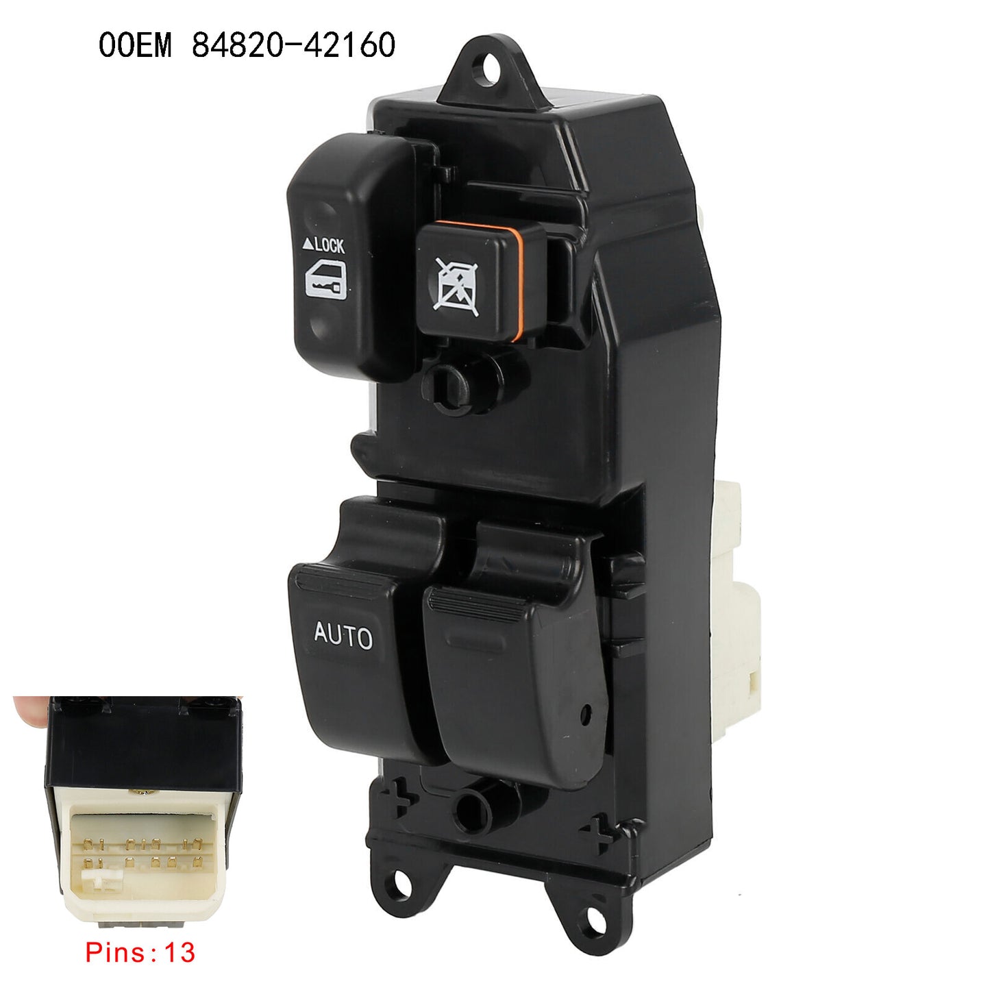 for Toyota RAV4 2000-2005 Master Driver Side Power Window Switch 84820-42160 NEW