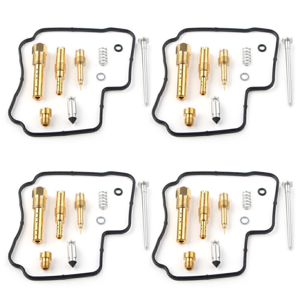 Carb Carburetor Rebuild Repair Kits 4 Sets Fit for Honda CBR250 MC14 MC17 MC19 CBR