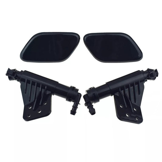 4X Headlight Washer Cover w/Telescopic Spray Nozzle For 2016-19 Sportage IV KX5