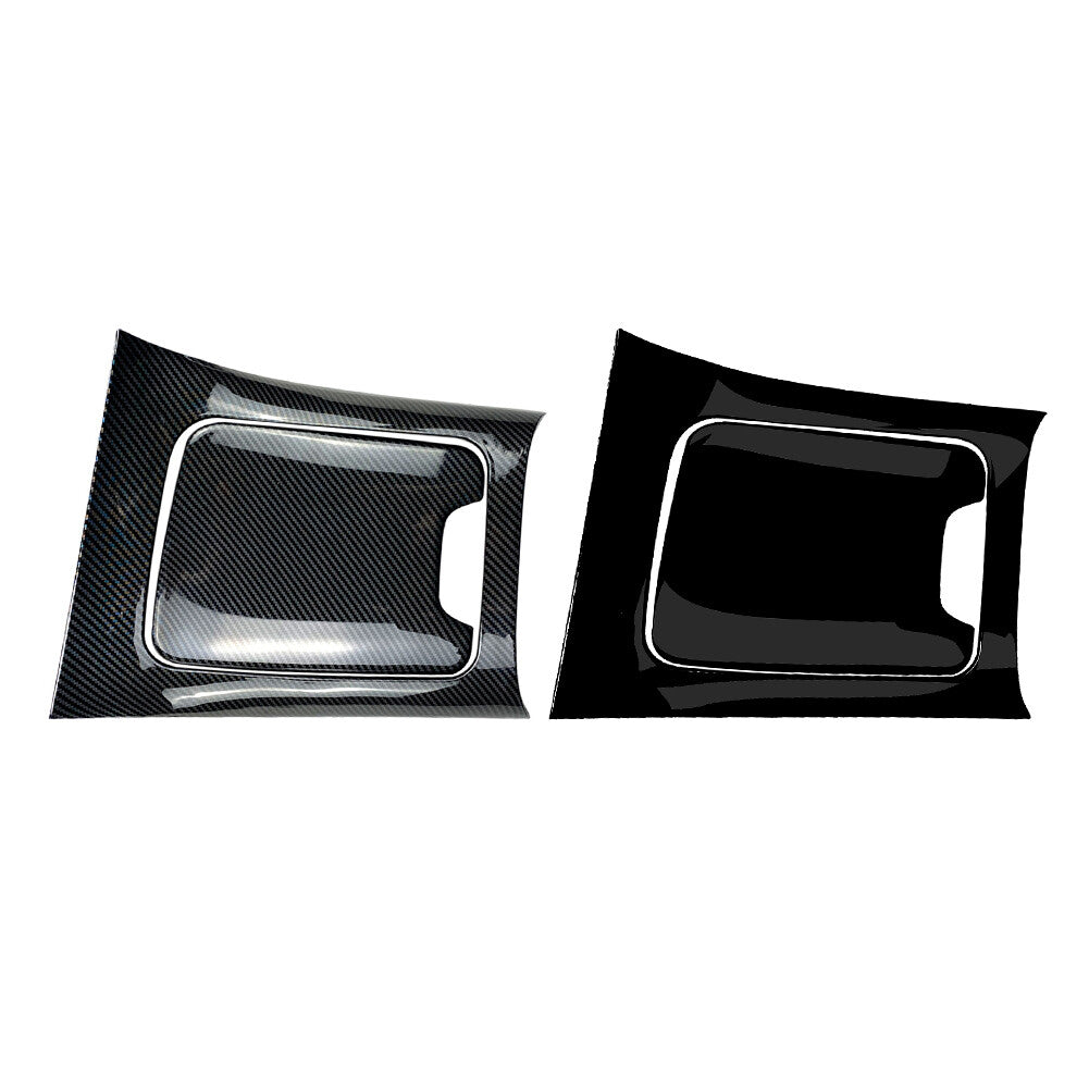 Car Central Console Gear Shift Panel Trim for Benz C-Class W206 Carbon Fiber LHD