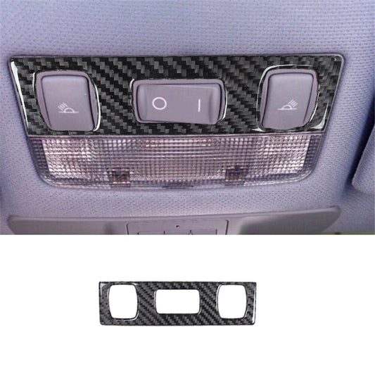 Carbon Fiber Top Console Panel Trim Cover Sticker for Audi TT 8N 2001-06 Type A