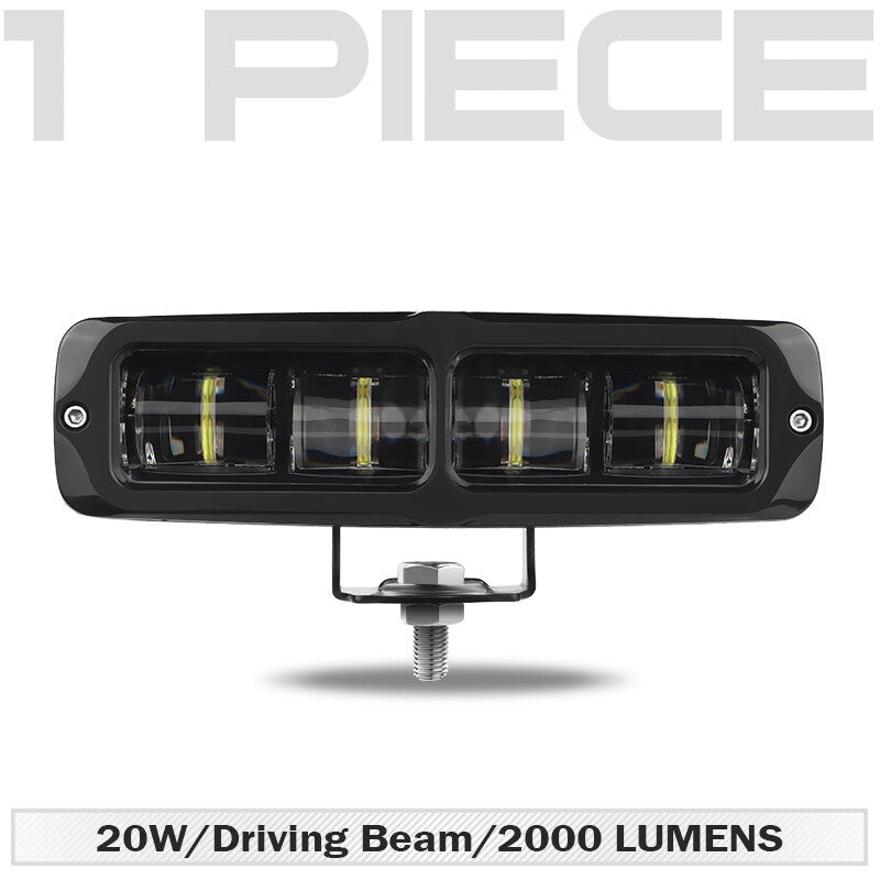 6inch LED Work Light Bar Spot Pods 6D Lens Fog Lamp Driving Truck 4WD SUV ATV