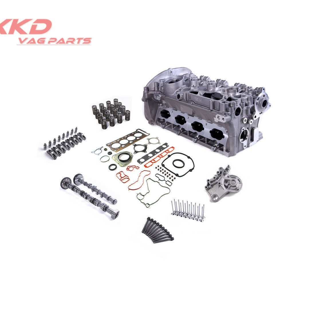 2.0T Cylinder Head Camshaft and Gasket Kit for Audi A4 A6 Q5 CAEB CDNC