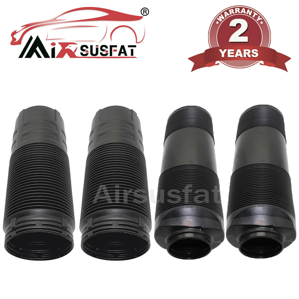 4PCS FRONT REAR DUST BOOT COVER for MERCEDES W220 C215 ABC HYDRAULIC STRUT Shock