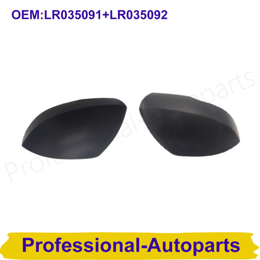 1 pair of black rearview mirror covers for Range Rover Sport L494 and Vogue L405