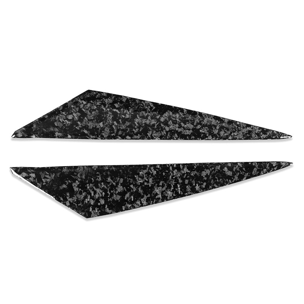 Car Front Headlight Eyebrow Eyelid Cover Trim Fit for BMW X1 E84 2009-2015 2PCS