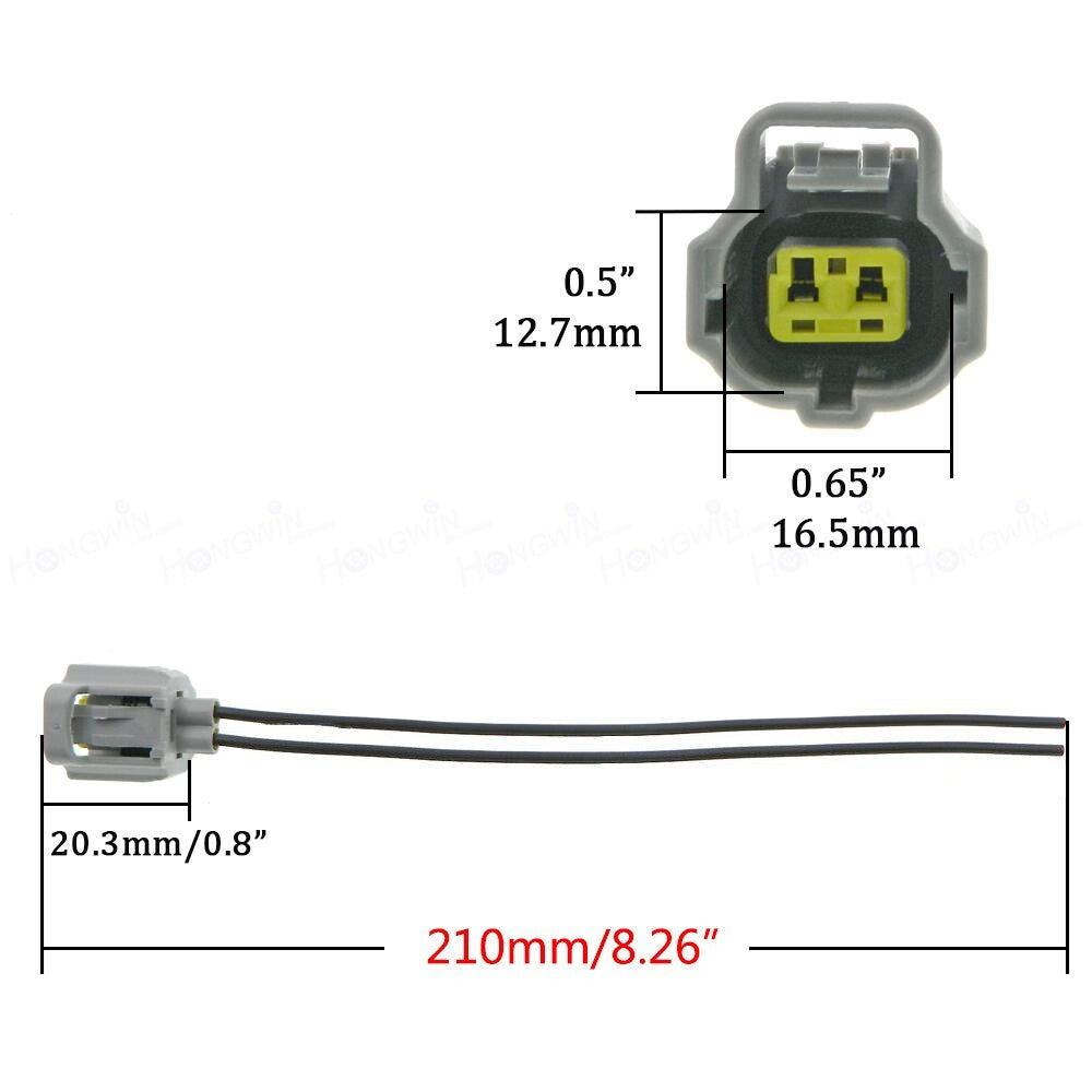 Coolant Water Temperature Temp Sensor Connector Pigtail for 1998-2010 for Toyota New