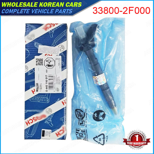 Diesel fuel injectors for Kia Sportage Sorento and for Hyundai Santa Fe 33800-2F000