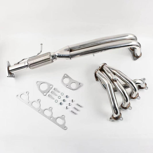 Exhaust and Tail Pipes Fits 1990-1993 for Honda Accord 2.2L Stainless Steel