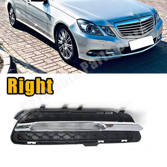 Right LED daytime running light fog lamp for Mercedes-Benz W212 E250 09-13
