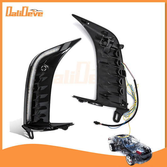 White Daytime Running Lights (DRL) with Cornering Function for 2025 for Toyota for Camry SE XSE