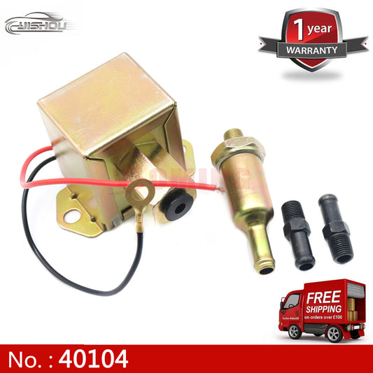 40107 40106 40104 Square Electric Fuel Pump 12V Automotive Diesel/Gasoline Pump with Red Top