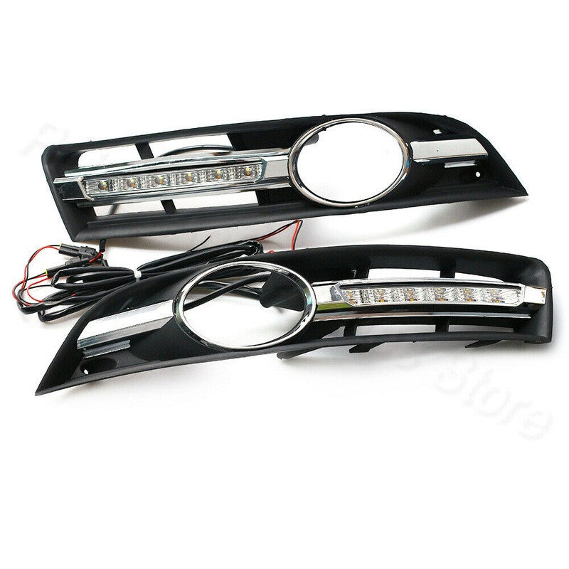 for VW for Passat B6 2006-2011 LED DRL Daytime Running Light Waterproof Car-styling