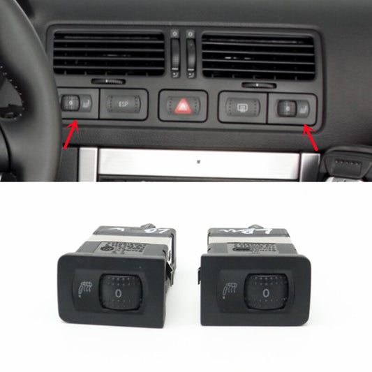 1 Pair for VW for Jetta for Bora for Golf GTI MK4 1999-2005 Front for Seat Heated Control Switch