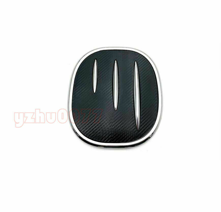 for Nissan Rogue 2021-2023 Carbon Color ABS Fuel Tank Cap Oil Gas Cap Cover Trim