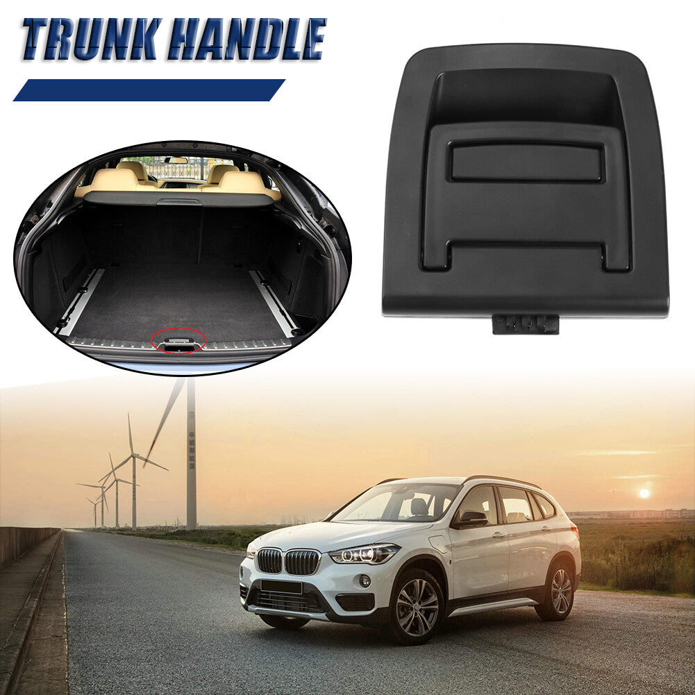 Suitable for BMW X5, E70, X6, E71, black interior trunk carpet mat handle 51479120283
