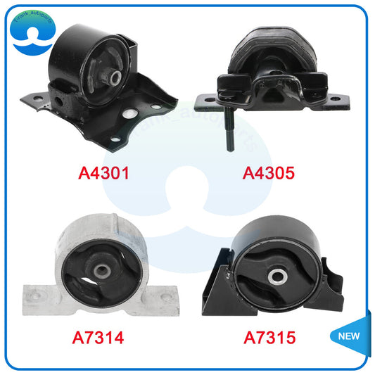 Engine Motor  Automatic Transmission Mounts Set for Nissan Sentra 2000-2006