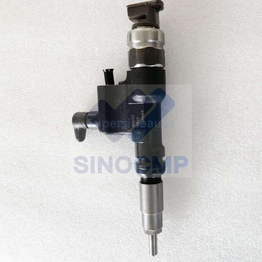 N04C NO4C Engine Fuel Injector 095000-6520 095000-6521 23670-E0091 for HINO US