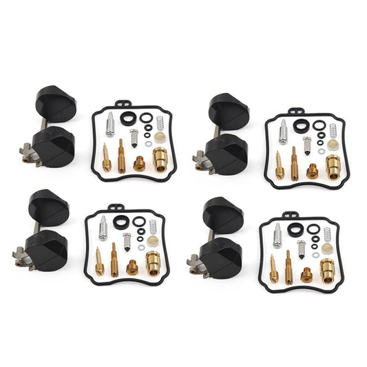 4 Sets Carburetor Carb Repair Rebuild Kits for YAMAHA XVZ13A Royal Star XVZ13AT
