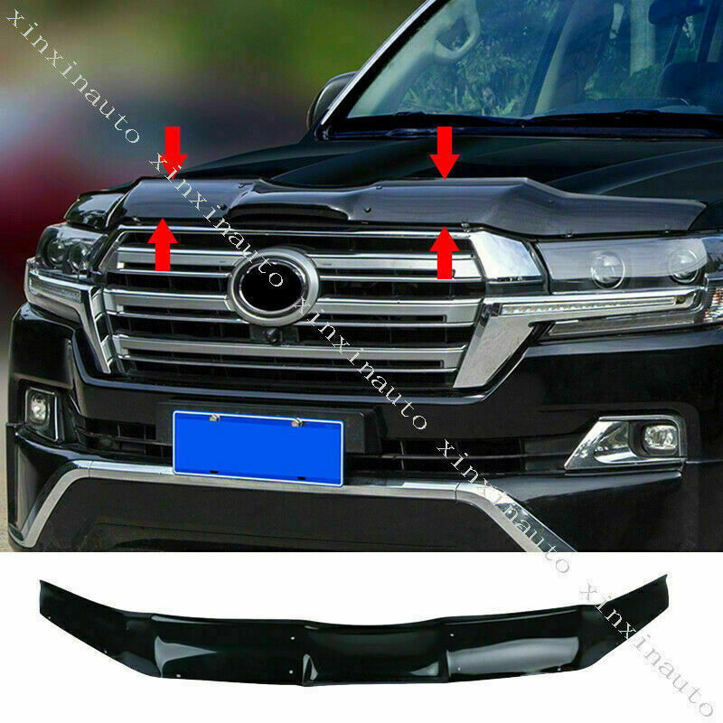 for Land Cruiser 2016-21 Front Bug Shield Hood Deflector Guard Bonnet Protector