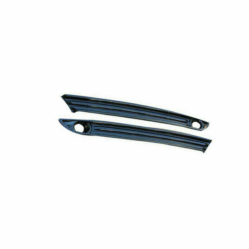 for Mazda CX5 CX-5 2017-2021 Carbon Fiber Look Front Fog Light Lamp Strip Trim