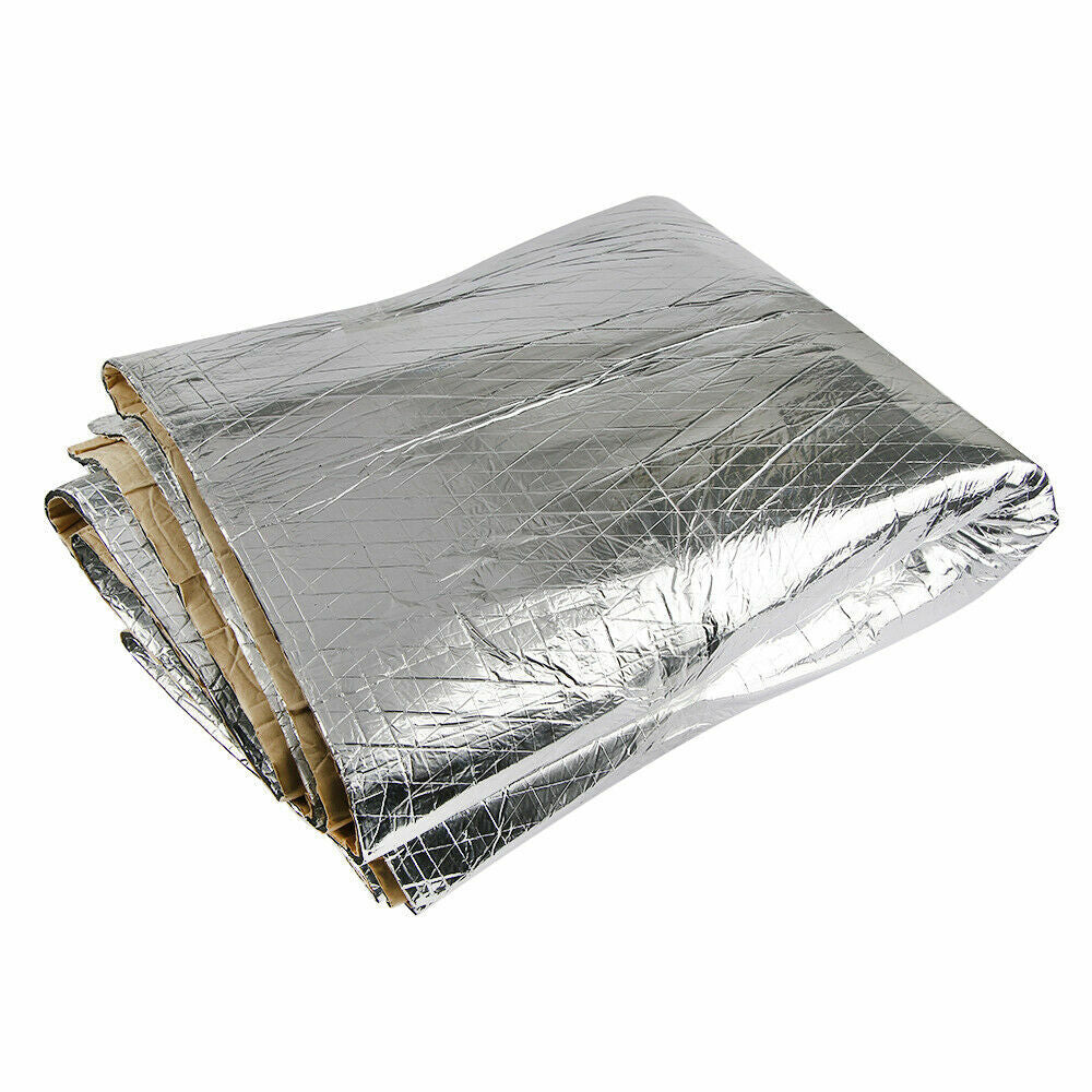 SOUND DEADENER Car Heater Cover Insulating Pad with Seam Roller 100  100 cm