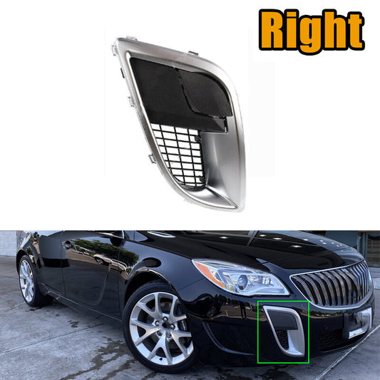 Right for Buick Regal GS 2012-2017 Front Bumper Fog Light Lamp Frame Lid Bezel