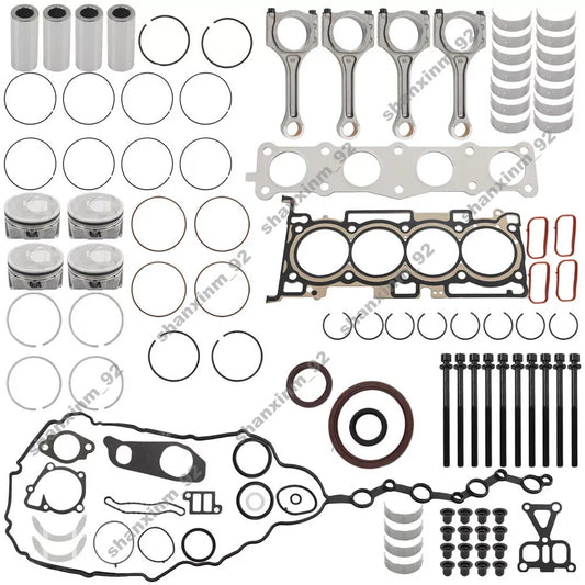 for KIA Sorento Optima Sportage 2.4L GDI G4KJ 15-20 Engine Rebuild Overhaul Kit