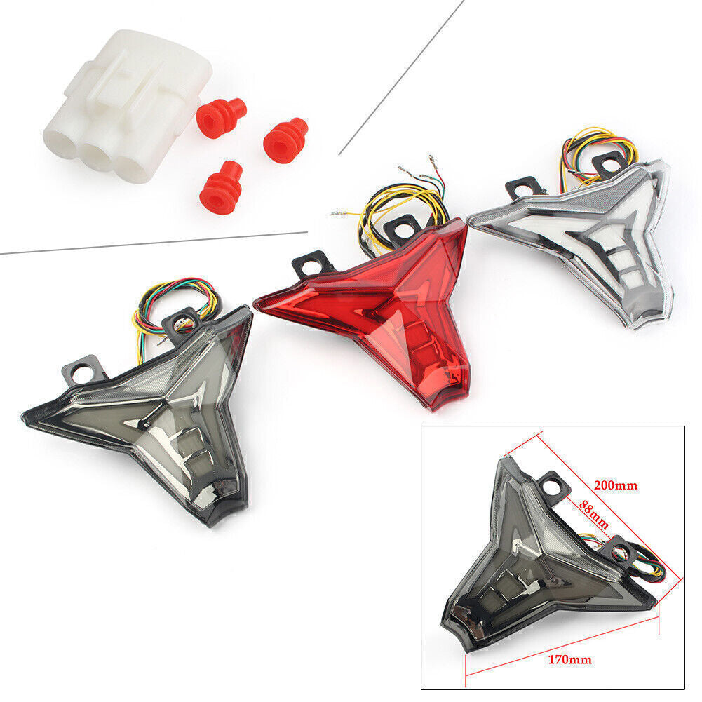 for KAWASAKI 15-18 Z1000 ZX10R Brake Taillight Tail Turn Signal Integrated Lamp