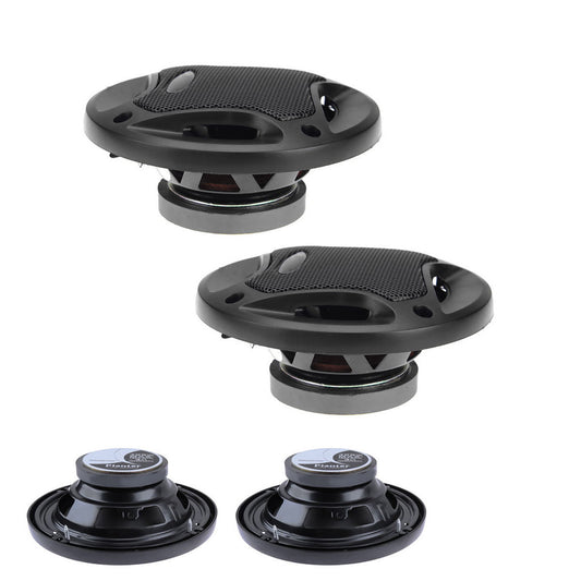 2 Pcs Car Door SubWoofer Coaxial Audio Stereo Horn Speaker 12V 400W 6.54ohm