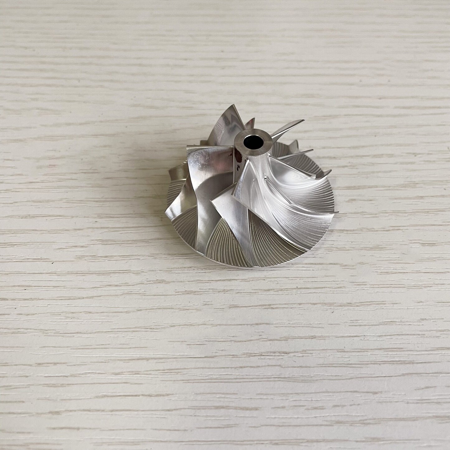 GT15-25 34.70/49.00 mm 5+5 Blade 717694-0017 Turbine Billet Compressor Wheel