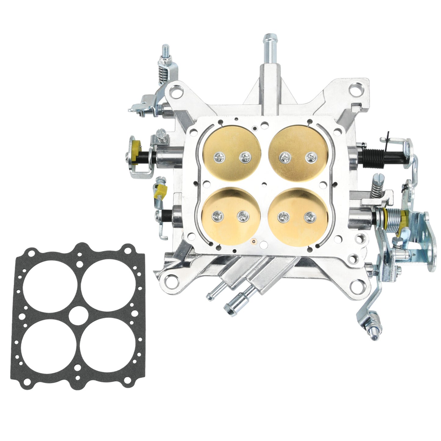 6460 Billet Carburetor Base Plate For Holley 4150 Double Pumper 650 700 750 800