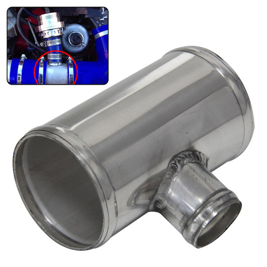 2.75 70mm Blow Off Valve Adapter Aluminum T-Pipe Shape Tube For 35mm ID BOV