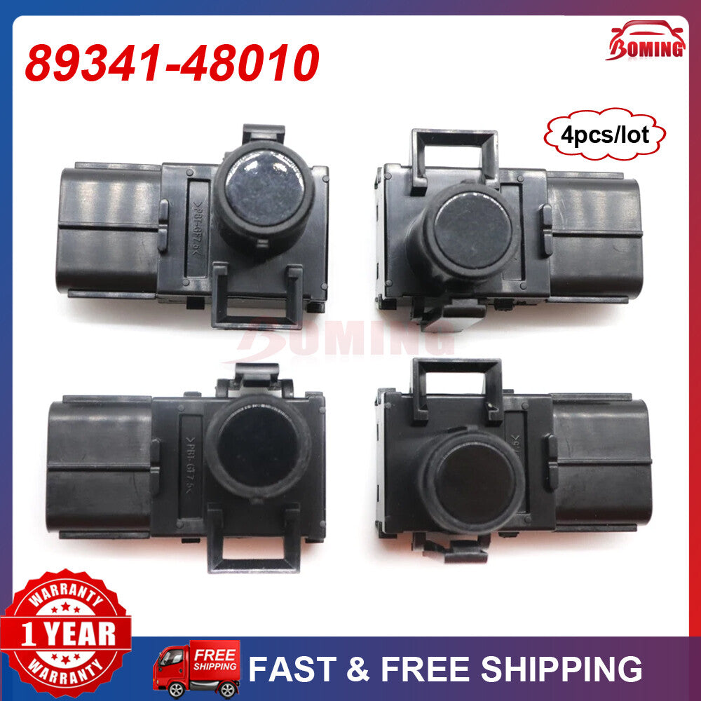 4 new 89341-48010 parking assist sensors for Lexus GX460 RX350 and for Toyota for Sienna