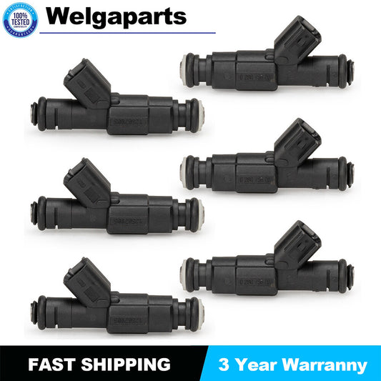 6X Fuel Injectors Fits for Mercruiser V8 350 MAG 5.0 4.3 6.2L 0280156081 885176