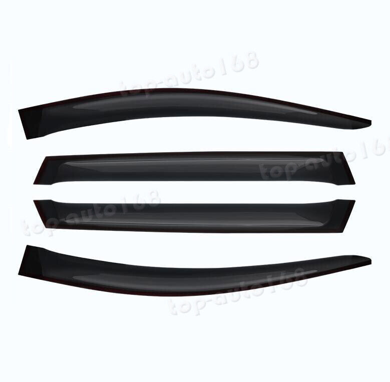 for Lincoln Nautilus 2019-2023 Smokey Window Visors Sun Rain Guards Vent Cover