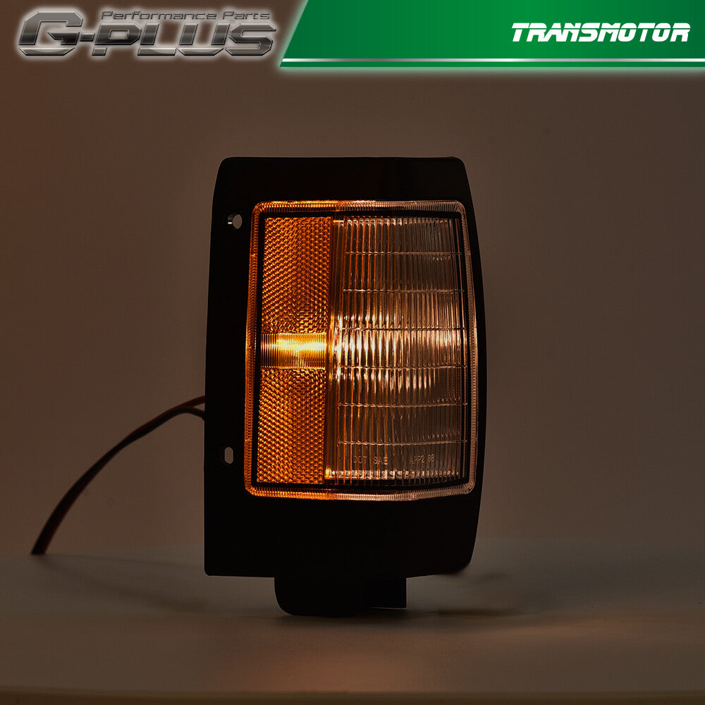Black parking corner side marker lights suitable for 90-97 D21 pickup kits