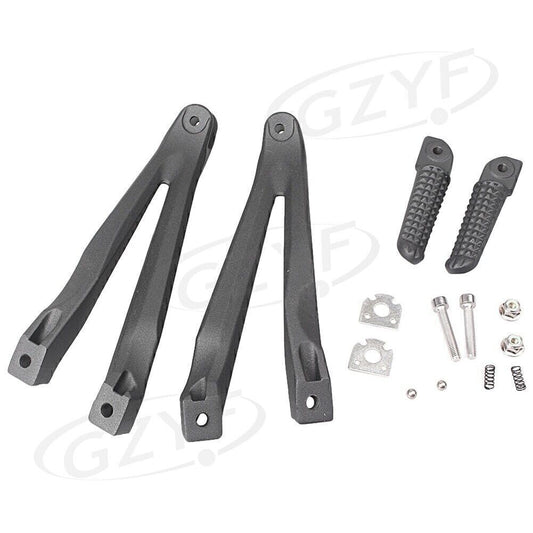 Rear Passenger Foot Pegs Footrest Bracket Motor Fit for Yamaha YZF-R1 2004-2008 2005