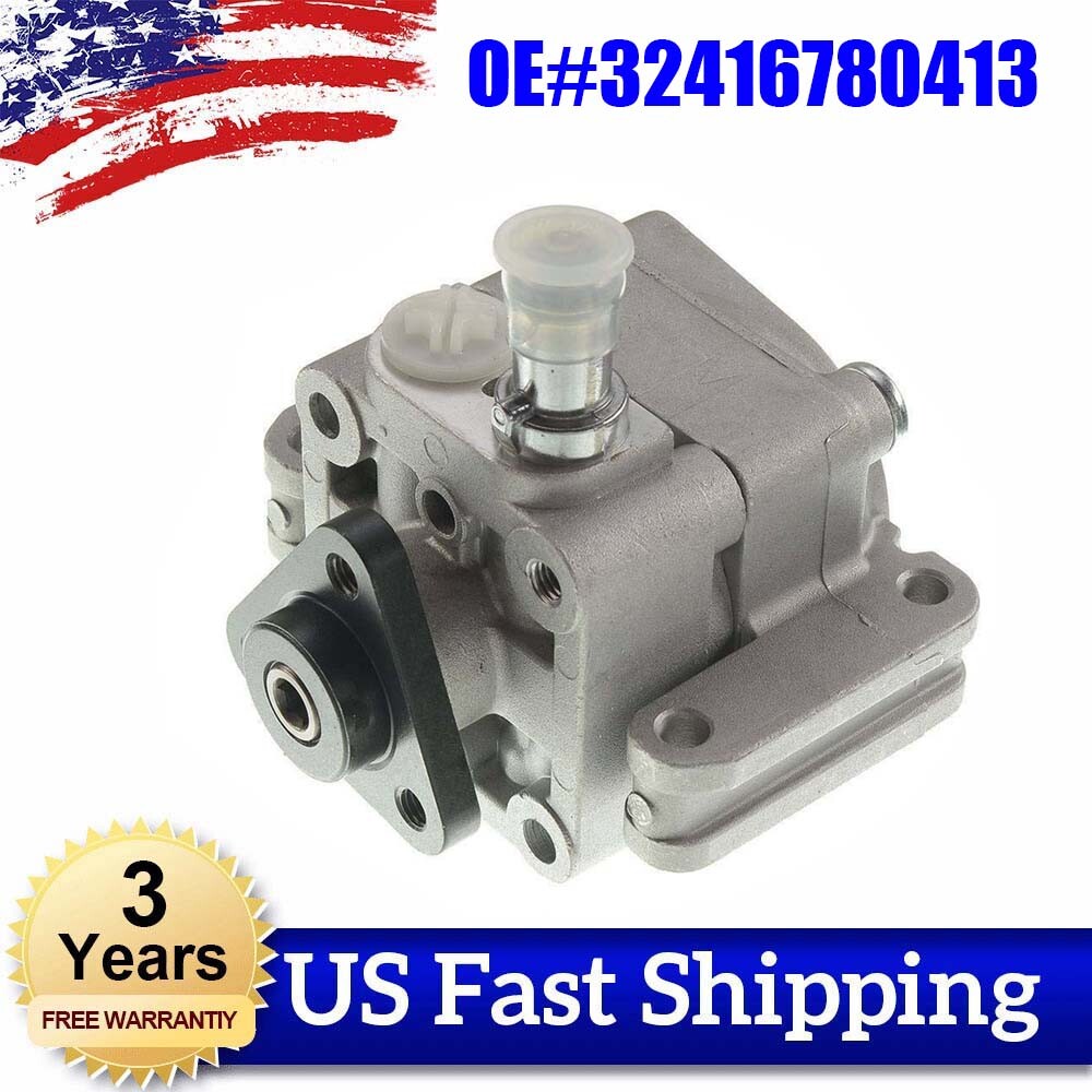 1X Power Steering Pump 32416780413 New for BMW X3 2.0L 2.5L 3.0L 120i 2014-2016