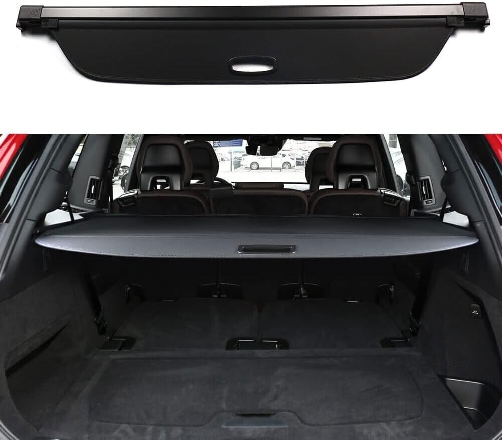 for Volvo XC90 2016-2023 Parcel Shelf Load Cargo Security Cover Luggage Blind