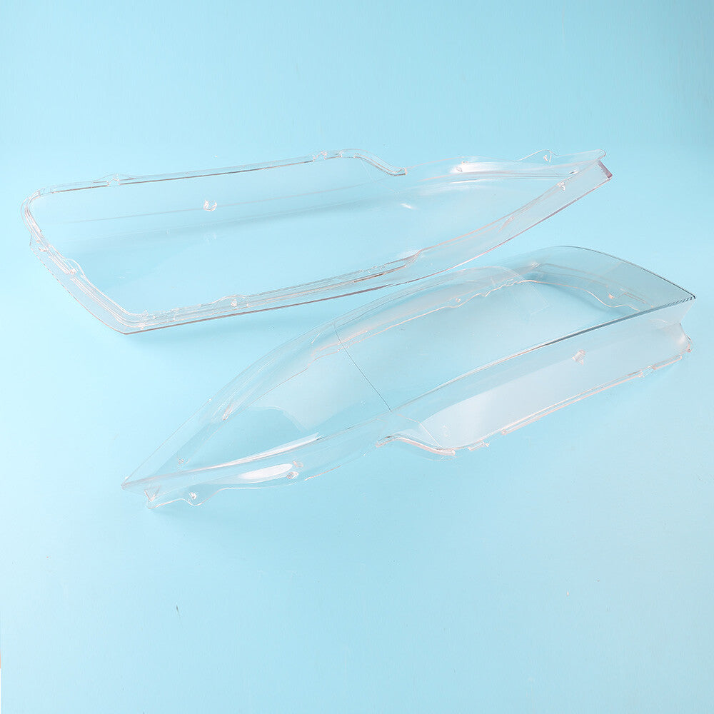 Pair Headlight Headlamp Lens Clear Lens Cover For E90 Sedan E91 Touring 2004-07