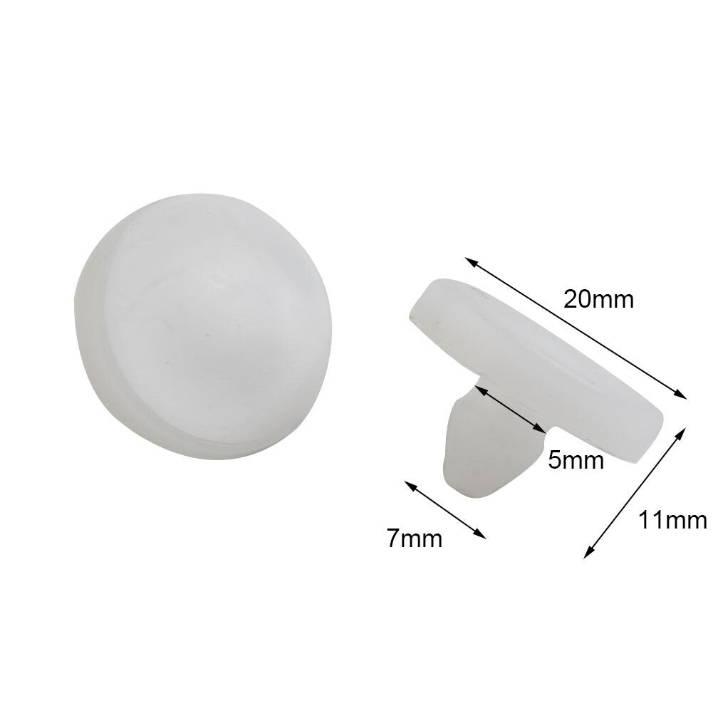 Stop washers 2-piece car parking light limiting pads for modern pedal seats
