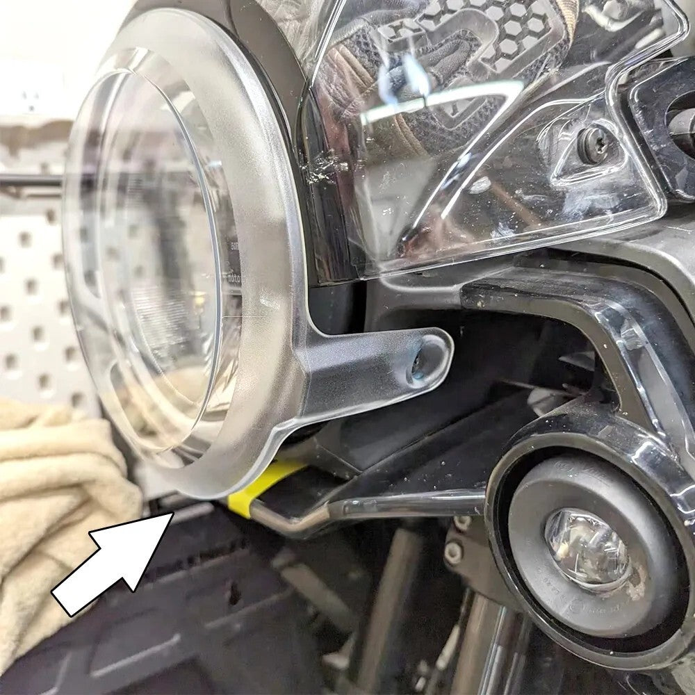 For Husqvarna Norden 901 2022 2023 Motorcycle Headlight Protective Cover