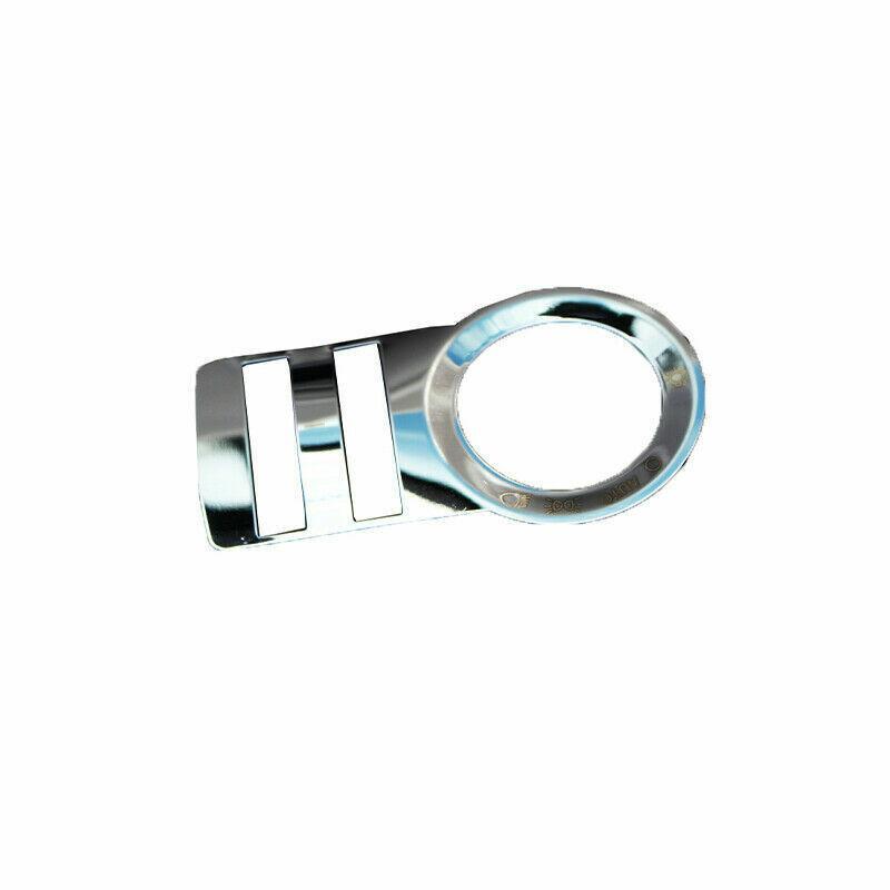 for Buick Car Regal 09-16 1PCS Silver Steel Function Control Button Frame Trim