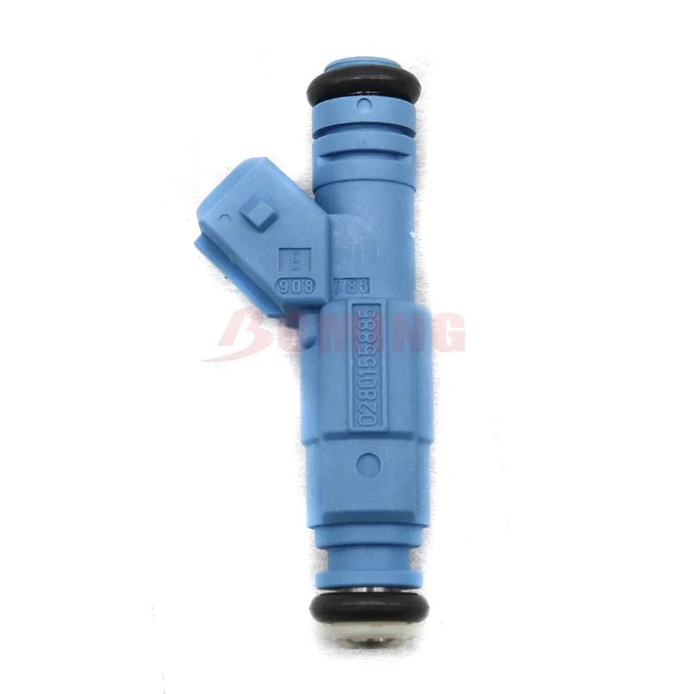 4-piece 0280155885 fuel injectors for BMW 325i 2.5L L6 1987-1993 Gen III 4-hole