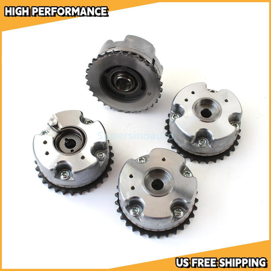 Intake+ Exhaust Cam Adjuster VVT Gear Set 06E109083L 06E109084K for VW for Audi 4.2L