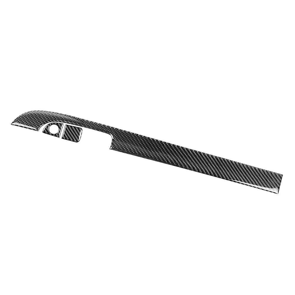 3 Pcs Carbon Fiber Copilot Dashboard Panel Cover Trim for Dodge Charger 2015-20